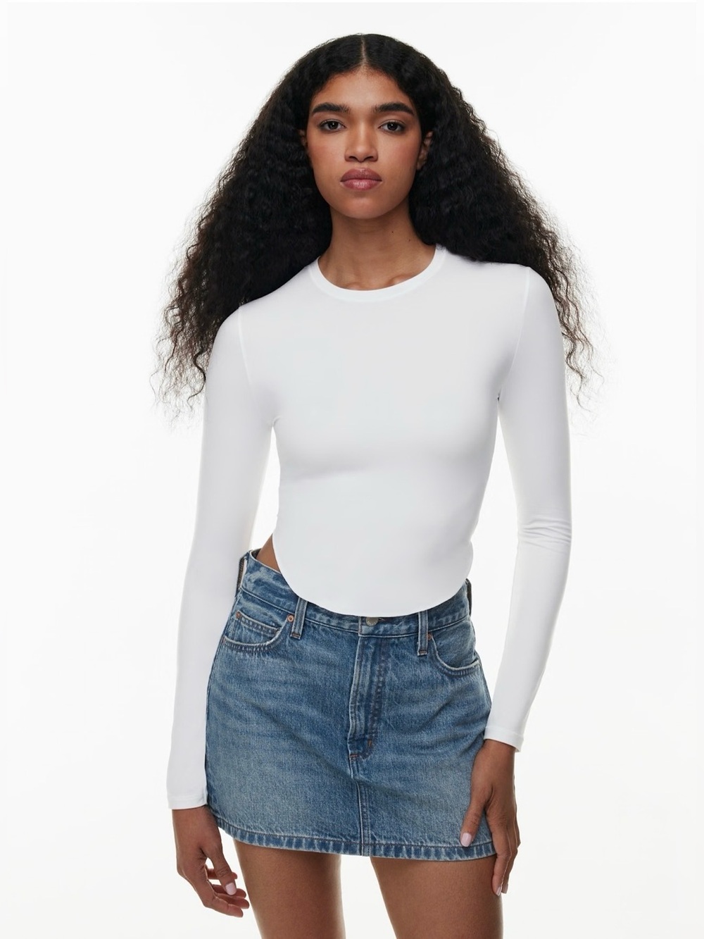 Aritzia Wilfred Potion Long Sleeve Shirt